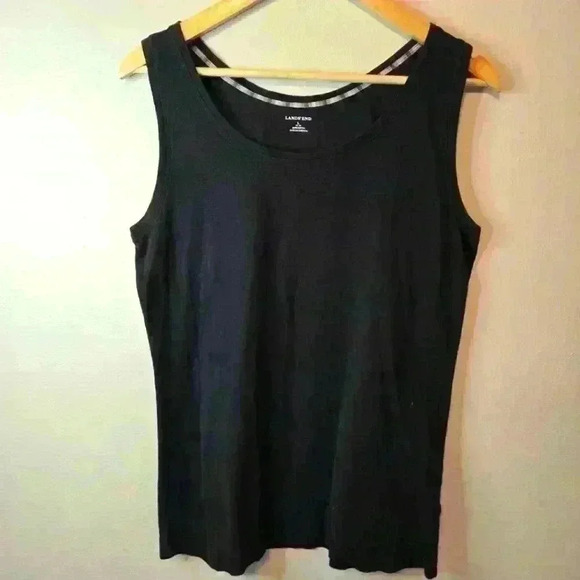 Lands' End Sleeveless Black Top/Tank Size 14/16 Base Layer Capsule - Picture 1 of 3